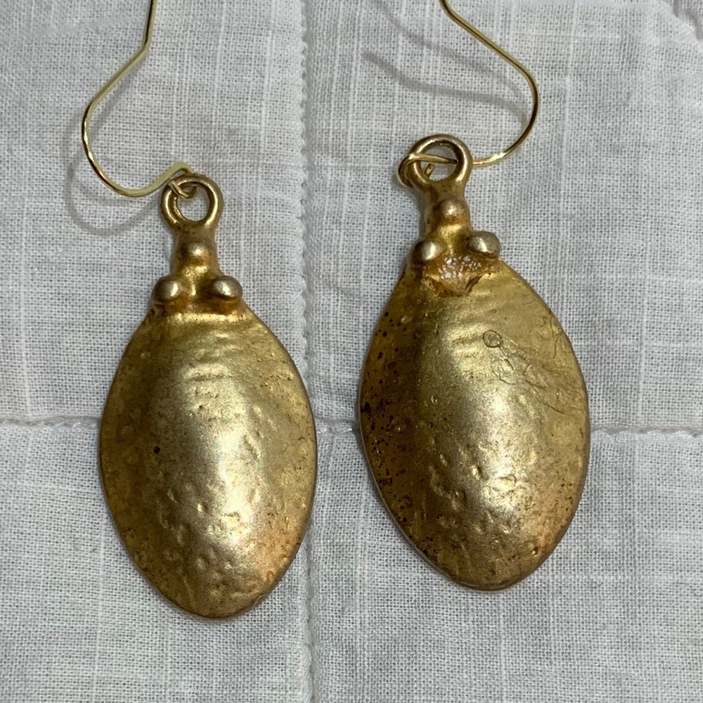 Goldtone earrings